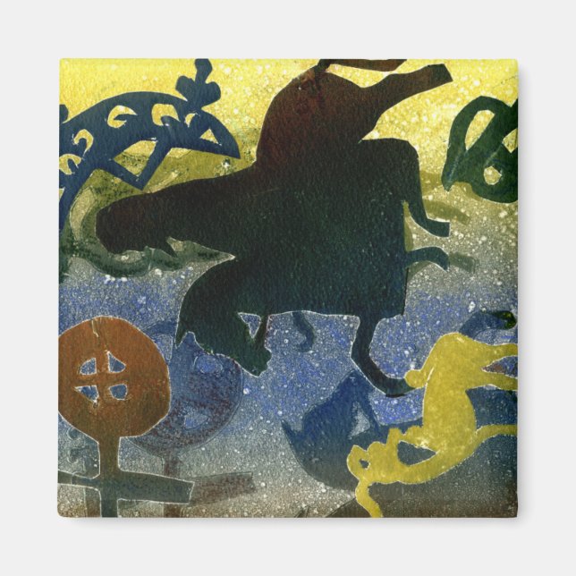 Pictish Horsemen Magnet (Front)