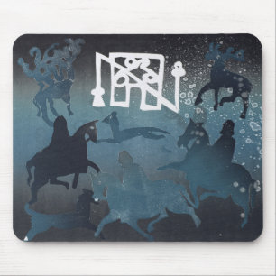 Pictish Hunting Scene I 1995 Mouse Mat