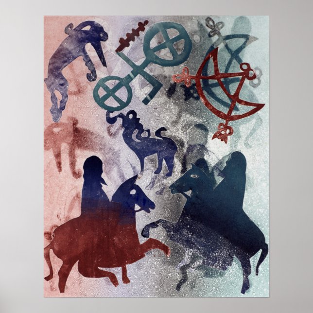 Pictish Riders 1996 Poster (Front)