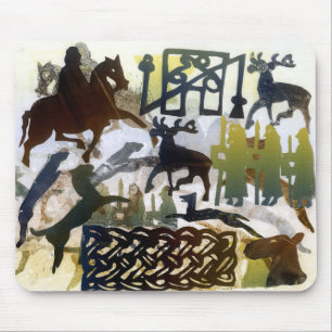 Pictish symbols and Lacing Mouse Mat