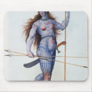 Pictish Woman Mouse Mat