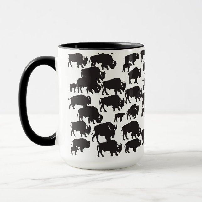 Pictograph - Buffalo Mug (Left)