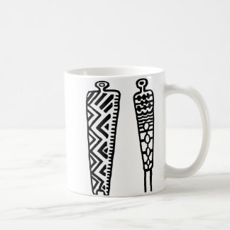 Pictograph Men-BW Coffee Mug