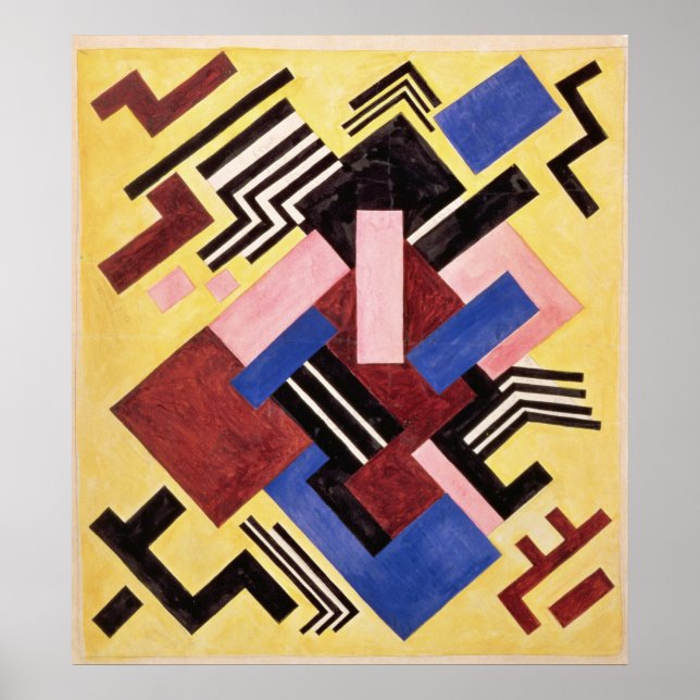 Pictorial Construction, 1916 Poster (Front)