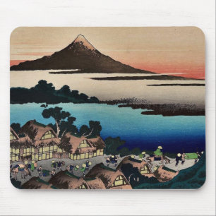 Pictorial  for Hokusais 36 views of Mount Fuji Mouse Mat