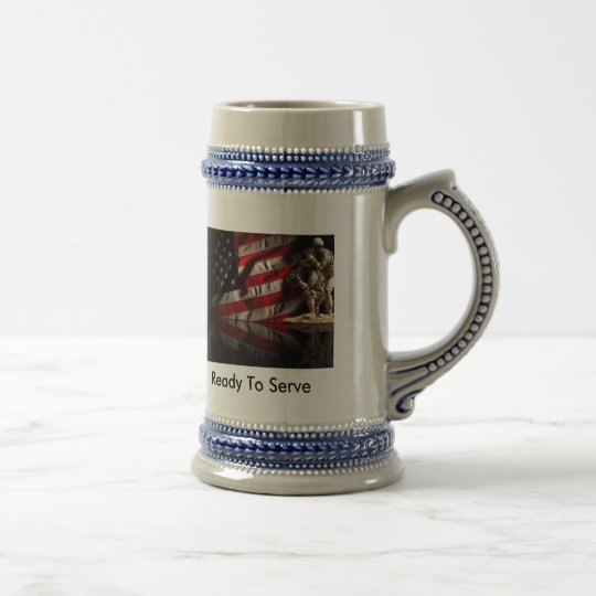 Picture1, Korean War Memorial, Korean War Memor... Beer Stein