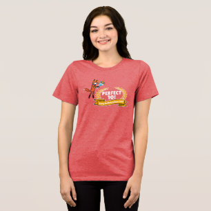Picture Book Summit 2024 T-shirt with flowers Tri-Blend Shirt