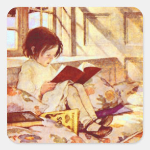 Picture Books in Winter Sticker
