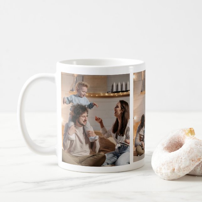 Picture Collage Photo Mug (With Donut)