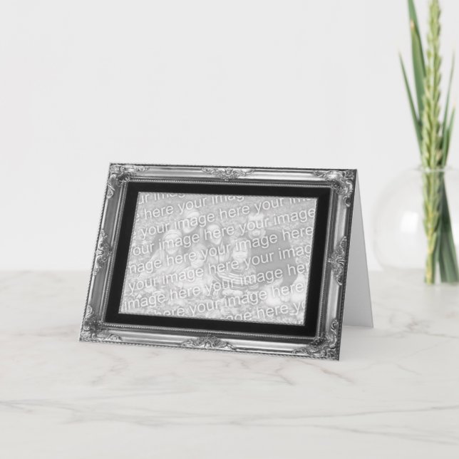 Picture Frame Save the date Photo Cards (Front)
