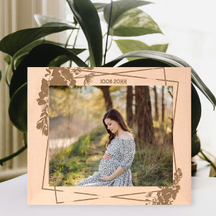 Picture frame with date - Baby memory frame