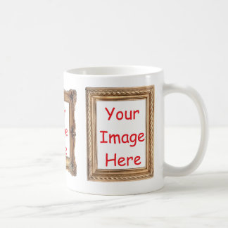 Picture framed images - Add 3 photos to customise Coffee Mug