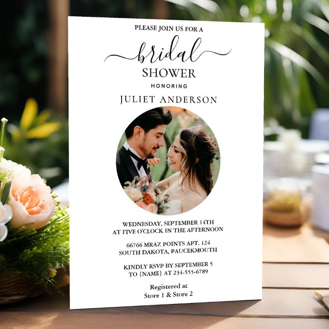 Picture Frames Photo Most Popular Bridal Shower Invitation (Creator Uploaded)