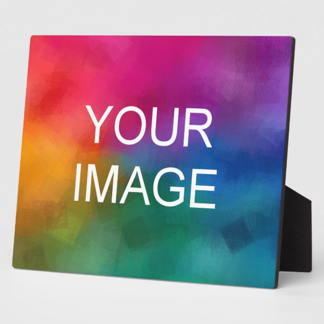 Picture Image Photo Logo Template Horizontal Large Plaque (Side)