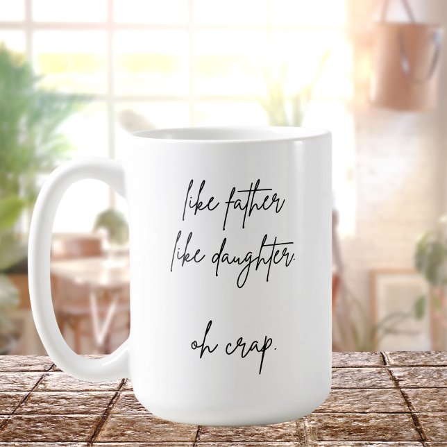 Picture Like Father Like daughter | Family photo Coffee Mug (Creator Uploaded)