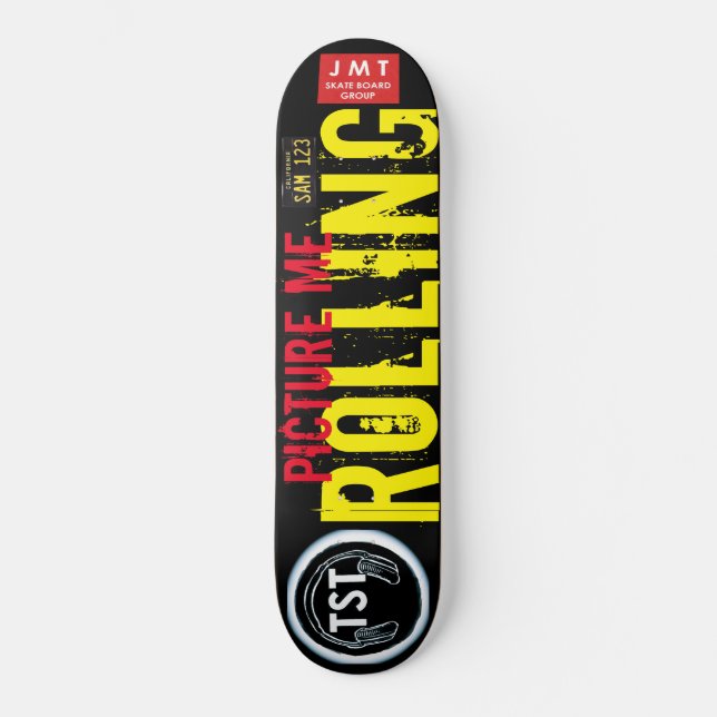 PICTURE ME ROLLING SKATEBOARDS / JMT USA (Front)