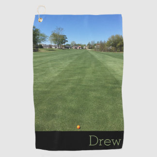 Picture Name Personalised Photo Golf Towel
