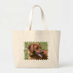 Picture of a Dachshund Dog Canvas Bag
