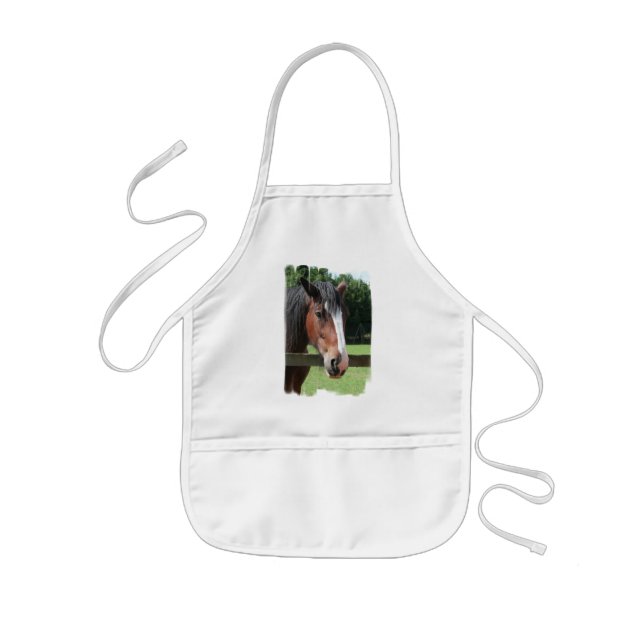 Picture of a Quarter Horse Children's Apron (Front)