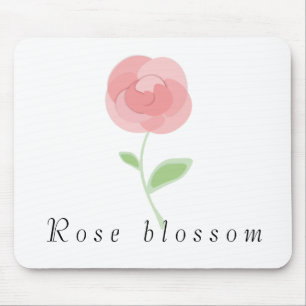 Picture of a rose flower round cushion coffee mug mouse mat