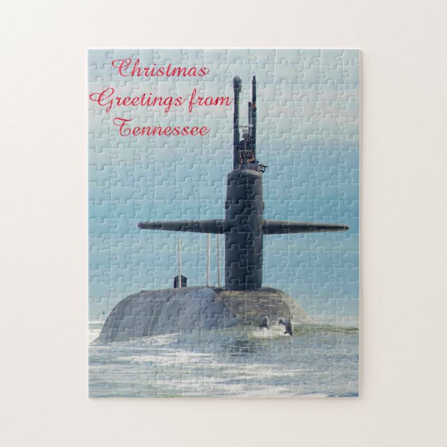 Picture of a Submarine Tennessee.  Jigsaw Puzzle (Vertical)