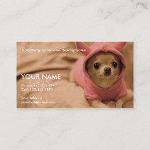 Picture of Cute Chihuahua Business Card