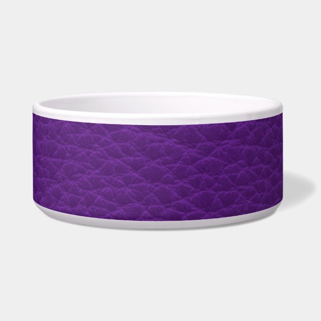 Picture of Purple Leather. (Front)