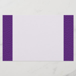 Picture of Purple Leather. Stationery