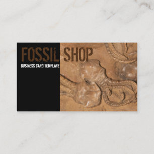 Picture of Sea Animal Fossils Business Card