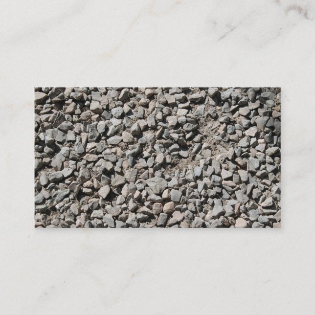 Picture of Small Stones. Business Card (Front)