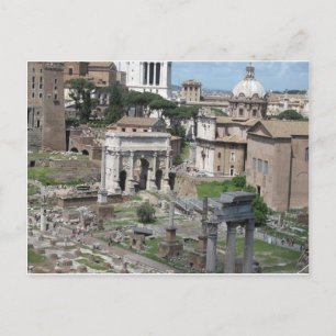 Picture of the Roman Forum Postcard