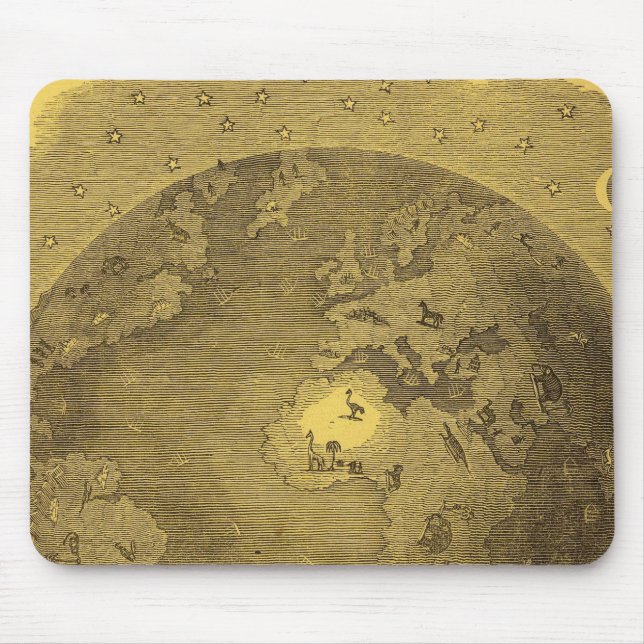 Picture of the World Mouse Mat (Front)