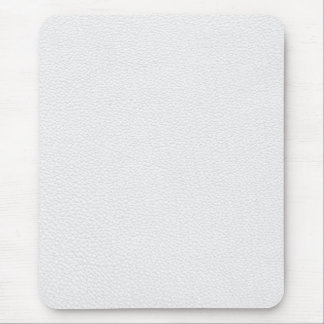 Picture of White Leather. Mouse Mat