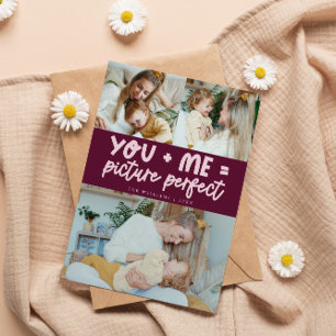 Picture Perfect Cranberry Photo Valentines Day Holiday Card