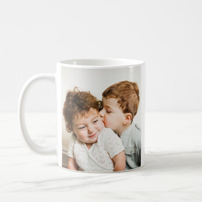 Picture Perfect Grandchildren Photo Mug (Left)