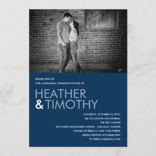 Picture Perfect Rehearsal Dinner/Shower Invitation