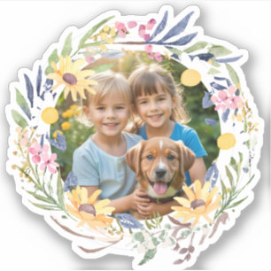 Picture Photo Floral Surround Create Your Own
