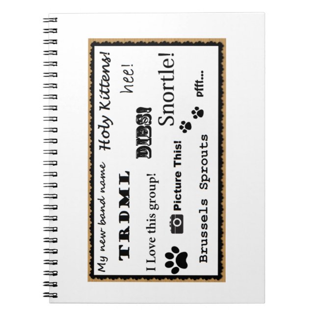 Picture this! notebook (Front)