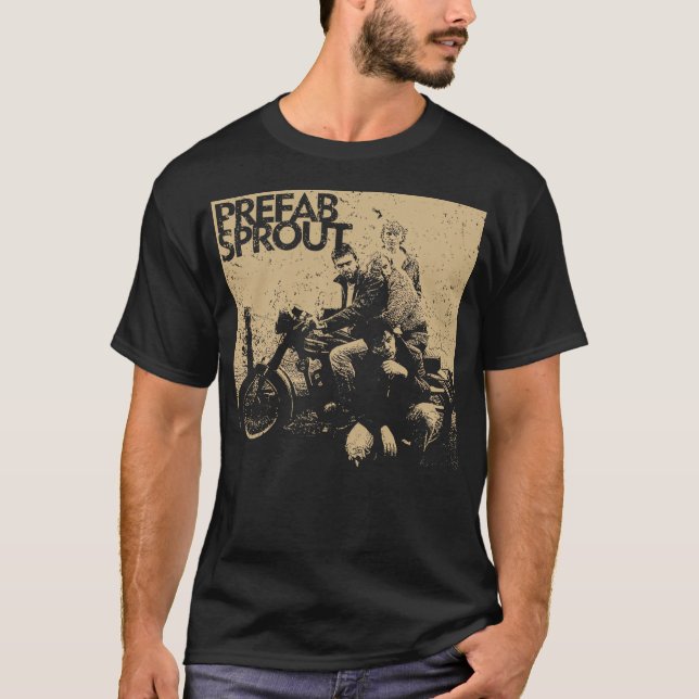 Picture Vintage Prefab Sprout Pop Music T-Shirt (Front)
