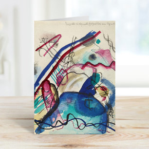Picture with a White Border Kandinsky Card