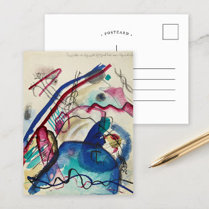 Picture with a White Border   Kandinsky Postcard