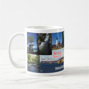 Pictured Rocks 50th Anniversary Mug multi pict