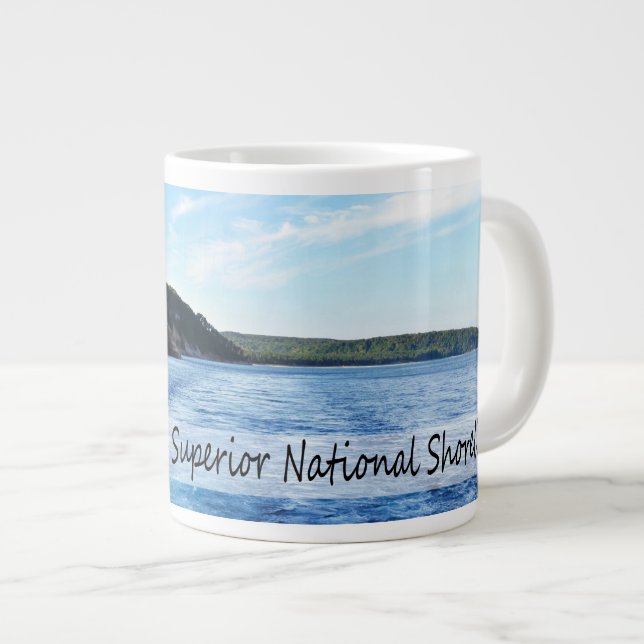 Pictured Rocks Large Coffee Mug (Front Right)
