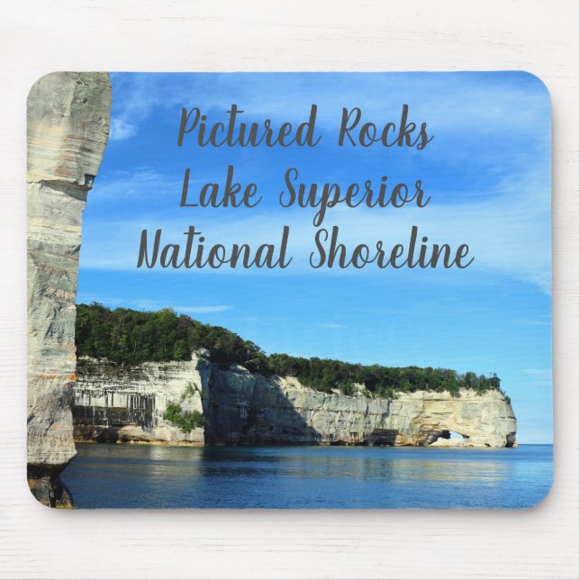 Pictured Rocks Mouse Mat (Front)