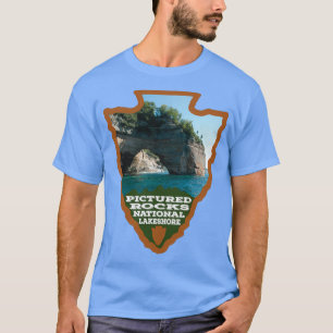 Pictured Rocks National Lakeshore arrowhead T-Shirt