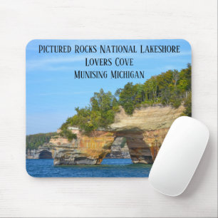 Pictured Rocks National Lakeshore  Lovers Cove Mouse Mat