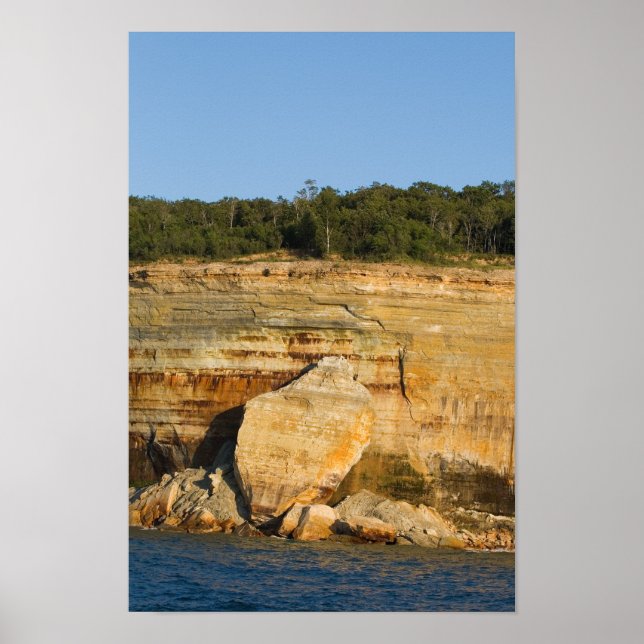 Pictured Rocks National Lakeshore, Michigan Poster (Front)