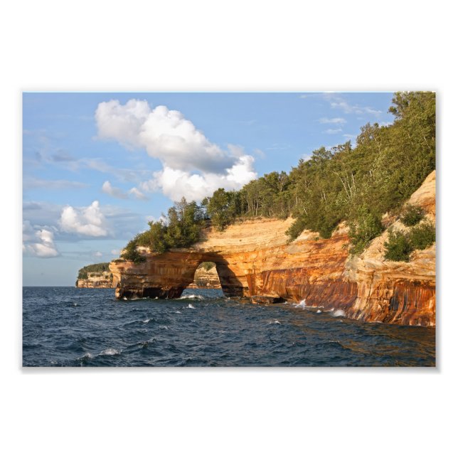 Pictured Rocks National Lakeshore Photo Print (Front)