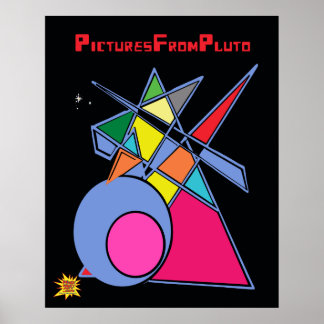 Pictures from Pluto Poster
