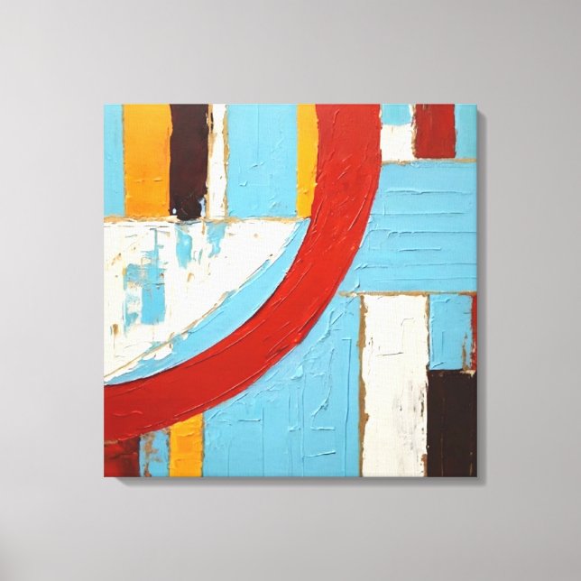 Pictures in Canvas A Dance of Waves (Front)